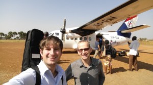 First arrival in Yei